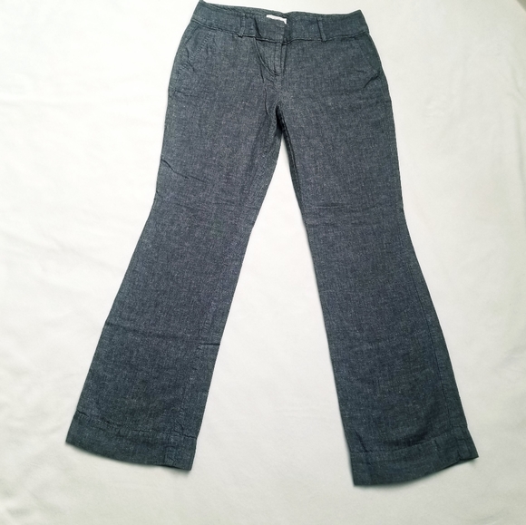Loft Linen Blend Pants - Picture 2 of 9